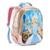 Mochila Costas Escolar Infantil Menina Creche Princesa DL1454 - Rosa