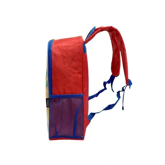 MOCHILA COSTAS ESCOLAR INFANTIL SUPER MARIO - LUXCEL