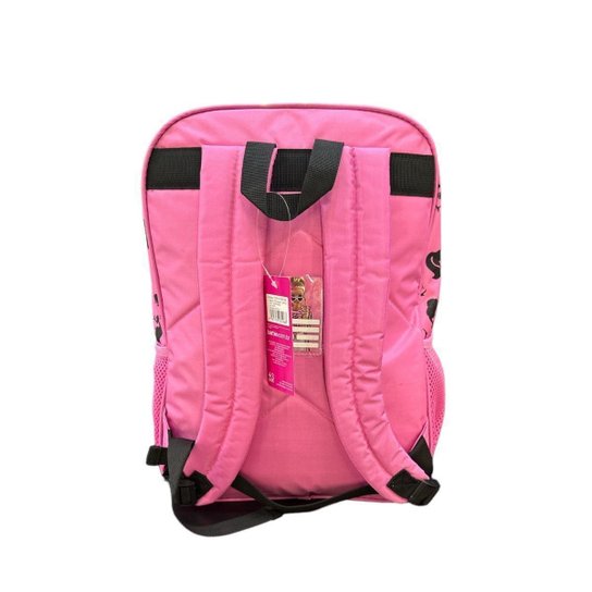 Mochila Costas Infantil Escolar Menina Feminina Barbie Fashion London Rosa Luxcel