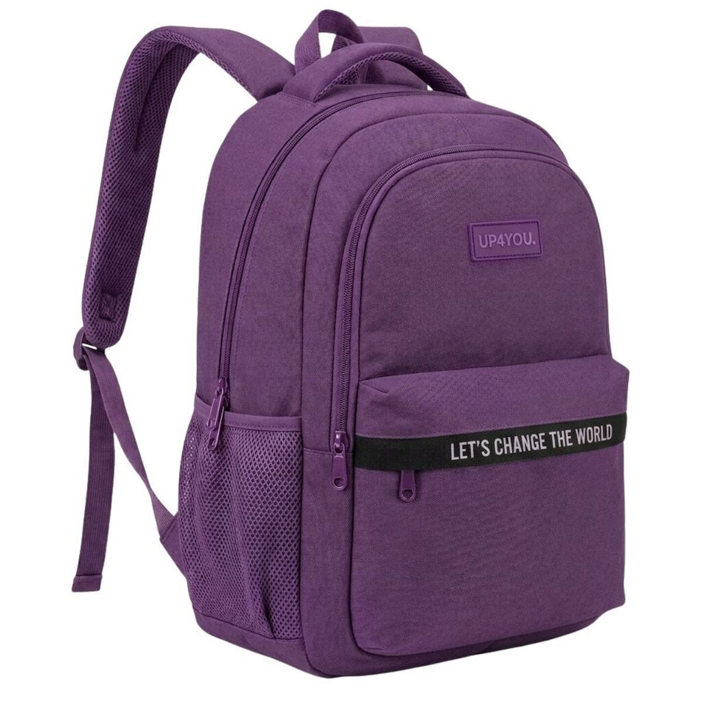 Mochila Costas UP4YOU Escolar Juvenil Universitaria Roxo