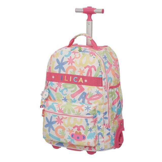 Mochila de Carinho Lilica Ripilica LovIt Tubo Florescer Rosa