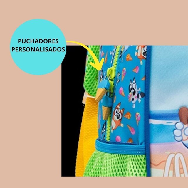 Mochila de costas Escolar infantil Bluey 15542 Original
