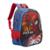 Mochila de Costas Escolar Infantil Homem Aranha Spider Man - Azul
