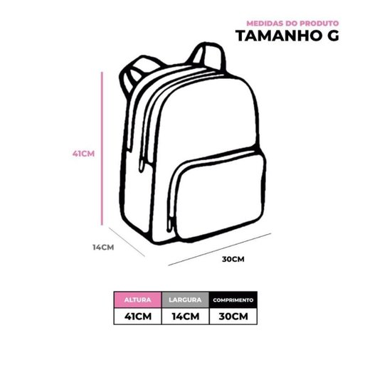 Mochila de Costas Escolar Infantil Juvenil Barbie