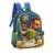 Mochila de Costas Infantil Escolar Star Wars Yong Jedi - Verde Limão+Laranja