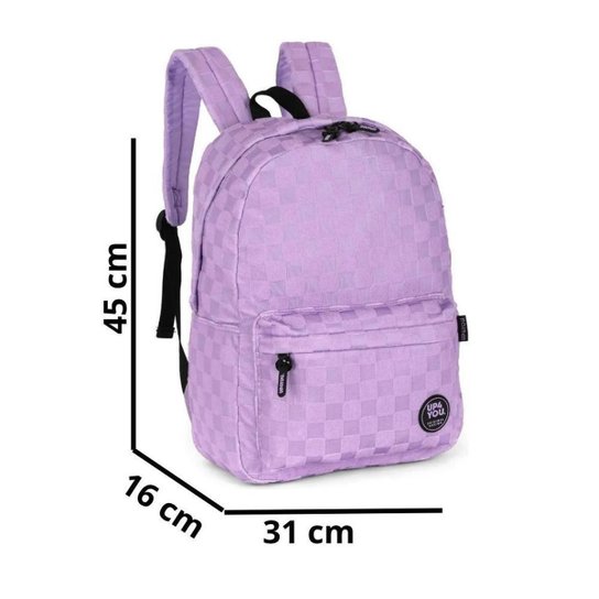 Mochila de Costas Juvenil FemininaUp4you Luxcel