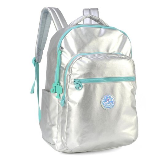 Mochila de Costas Oficial BARBIE em Crinkle Metalizado