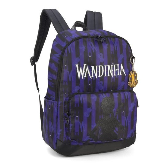 Mochila de Costas Oficial WANDINHA ADDAMS Luxcel 47262 Roxo