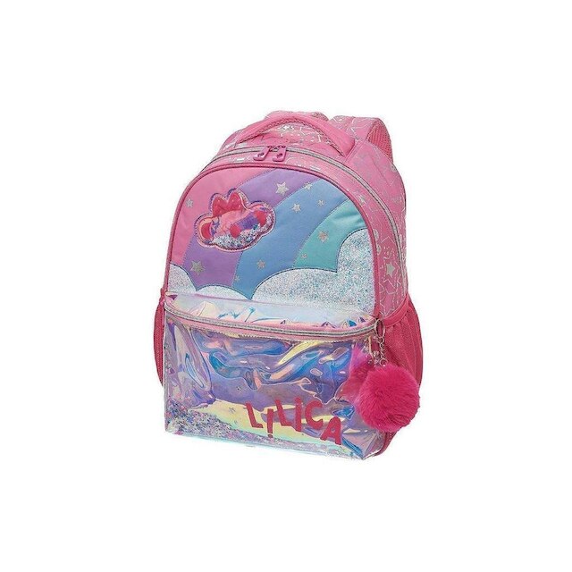 Mochila de Costas Pacific Lilica Ripilica Super Star Rosa