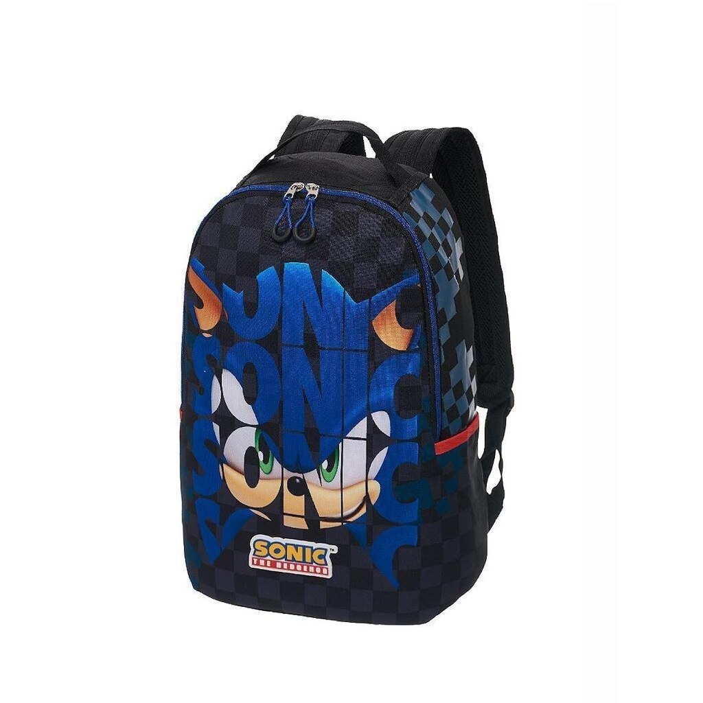 Mochila de Costas Pacific Sonic Graphic Preto