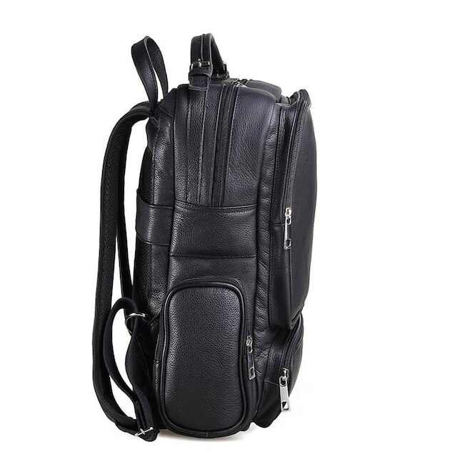 Mochila de Couro Executiva Masculino Impermeável Rafarillo