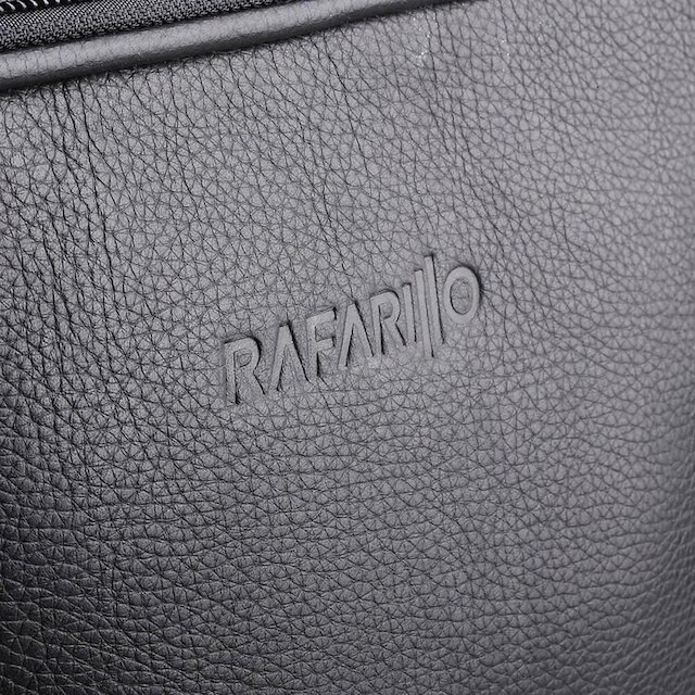Mochila de Couro Executiva Masculino Impermeável Rafarillo