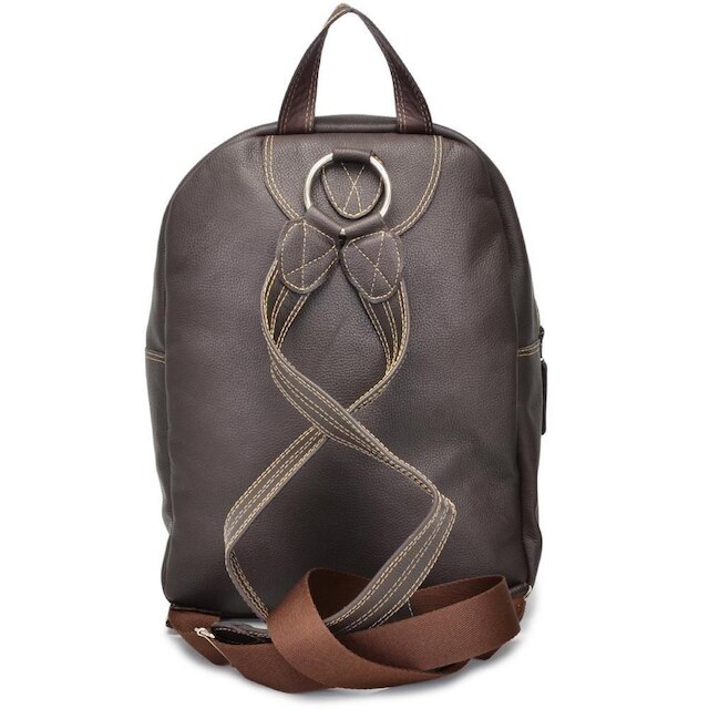 Mochila de Couro Reforçada Cla-Cle