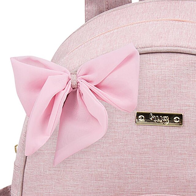 Mochila de Maternidade Hug Floral Rosa