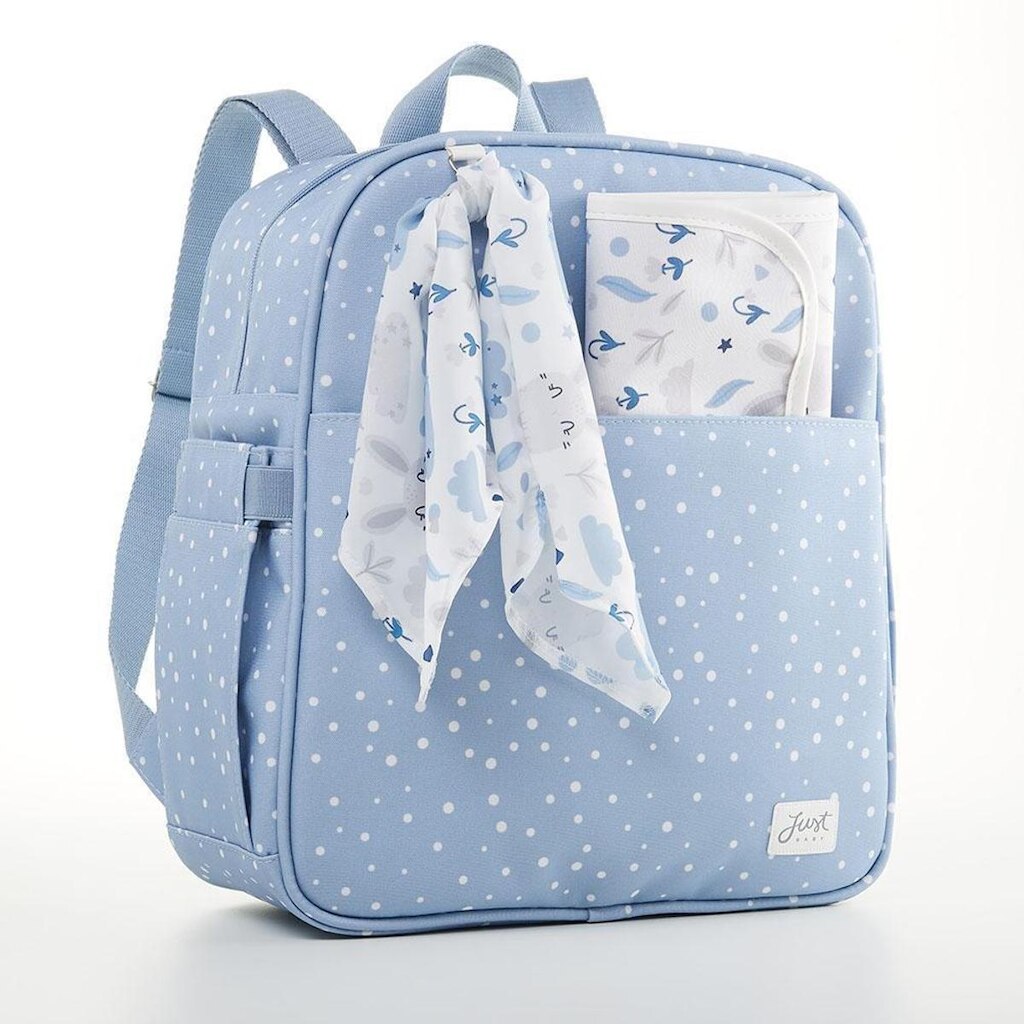 Mochila de Maternidade Just Baby Bunny Azul