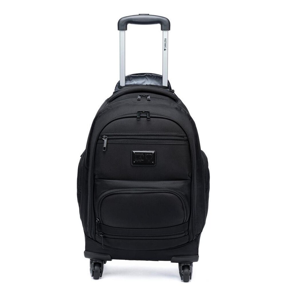 Mochila de Rodinha Cavalera Unissex Executiva Viagem Espaçosa 46 Litros