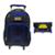 Mochila De Rodinha Sonic 49852 - Azul+Preto