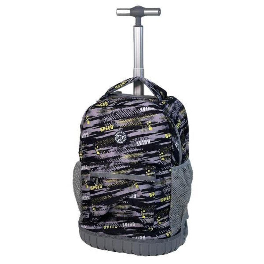 MOCHILA DE RODINHAS ESCOLAR INFANTIL COM ESTAMPAS