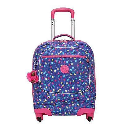 Mochila de Rodinhas Escolar Kipling Licia Feminina Zattini
