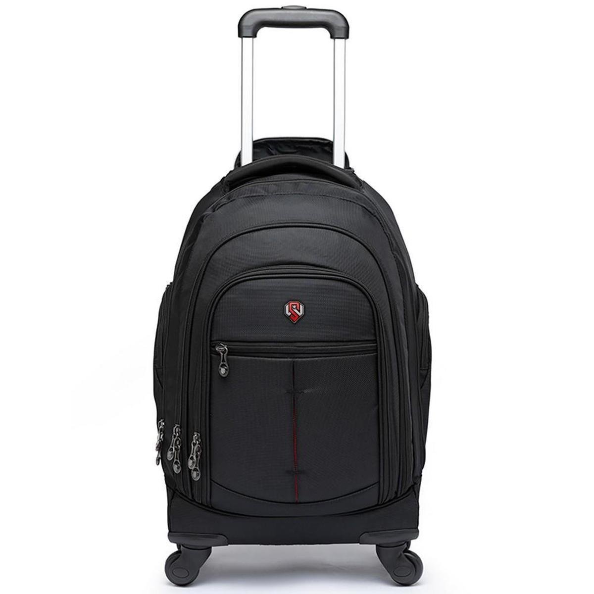 Mochila de Rodinhas Executiva Notebook Trabalho Swissport 36 Litros Menor preço em Mochila de Rodinhas Executiva Notebook Trabalho Swissport 36 Litros