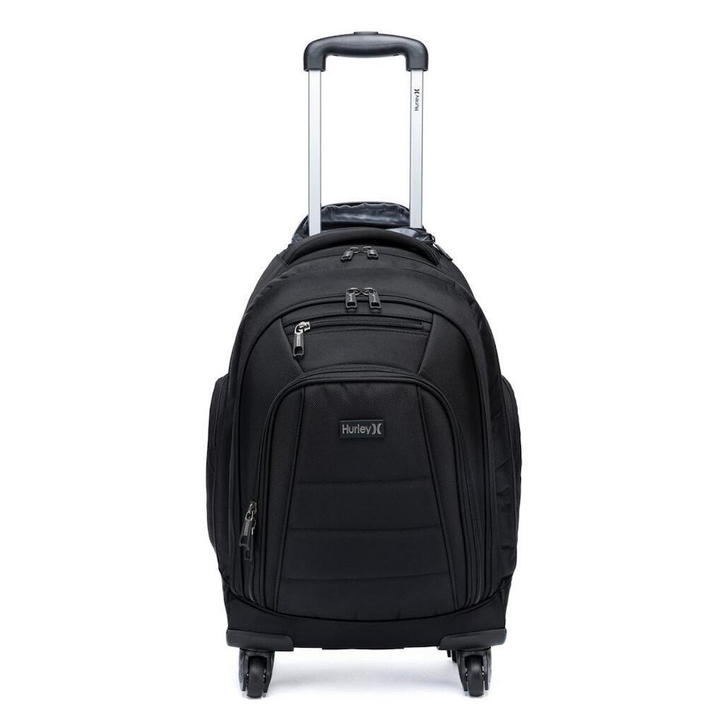 Mochila De Rodinhas Hurley Executiva Reforçada Notebook Viagem 37 Litros