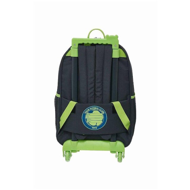 Mochila de Rodinhas Pacific Tigor T Tigre Com Alças FC Verde