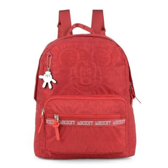 MOCHILA DISNEY MICKEY MOUSE CHAVEIRO NYLON