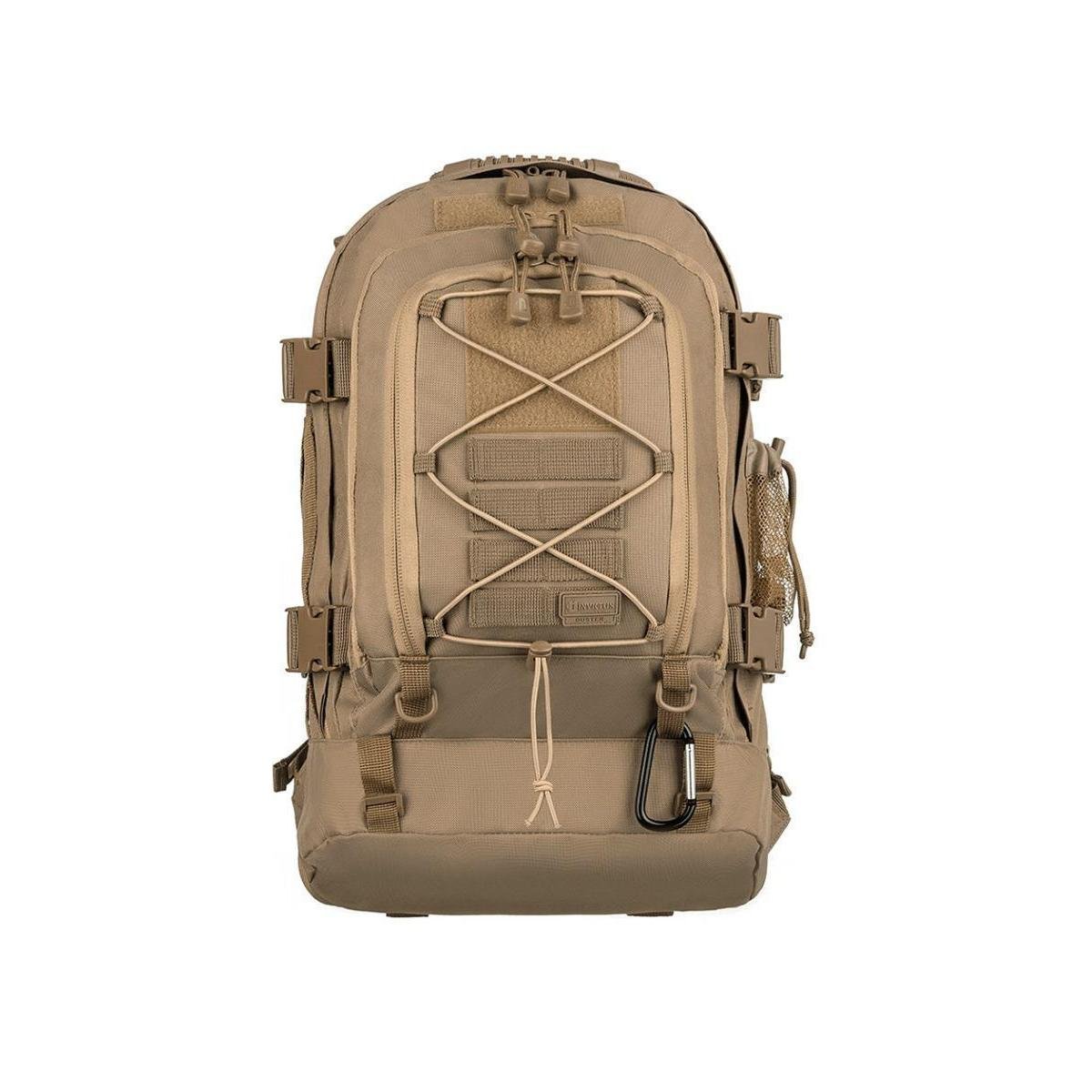 Mochila Duster Tática Invictus com Porta Objetos e Mosquetão - Marrom Menor preço em Mochila Duster Tática Invictus com Porta Objetos e Mosquetão - Marrom