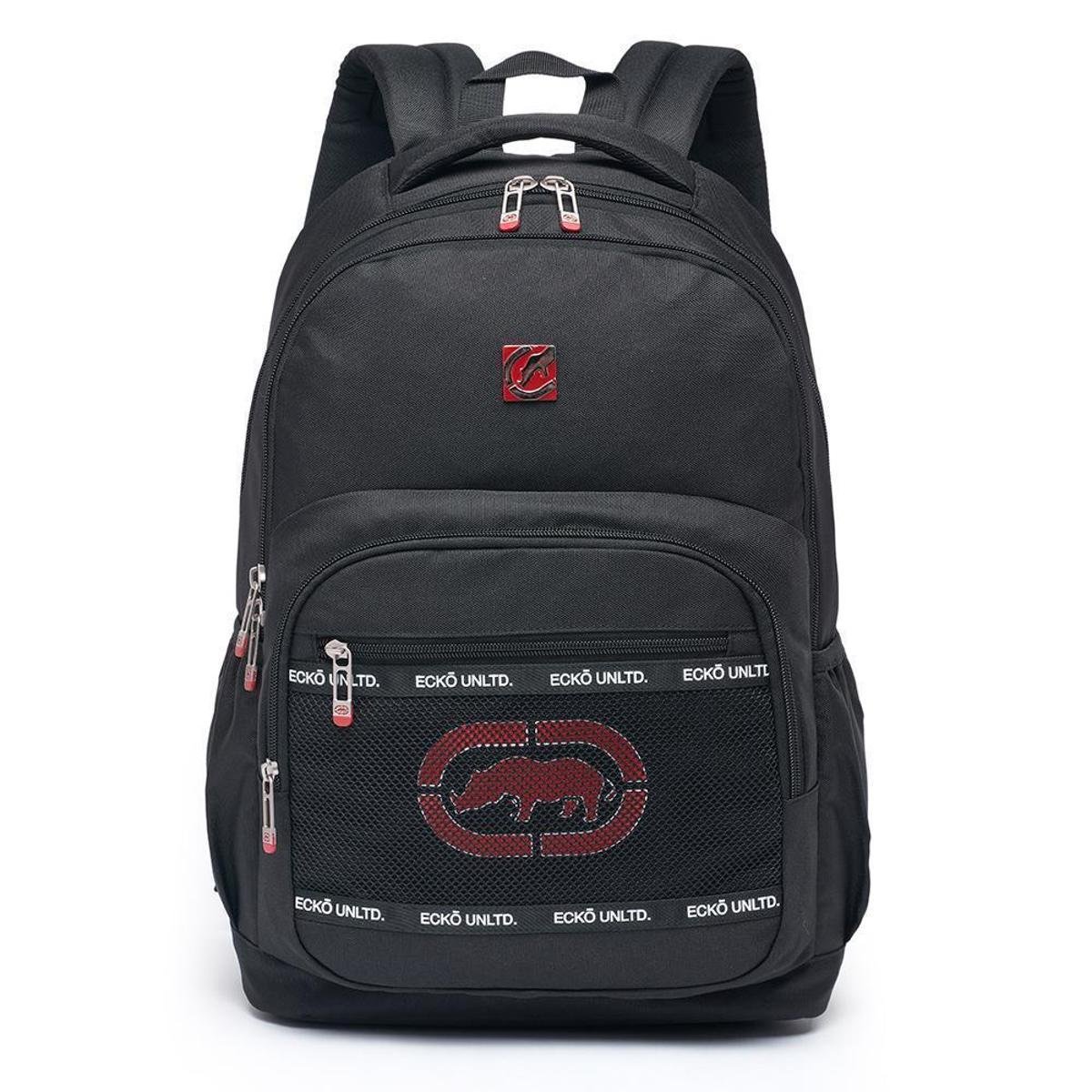 Mochila Ecko Casual Masculina Notebook Escolar Trabalho Faculdade Menor preço em Mochila Ecko Casual Masculina Notebook Escolar Trabalho Faculdade