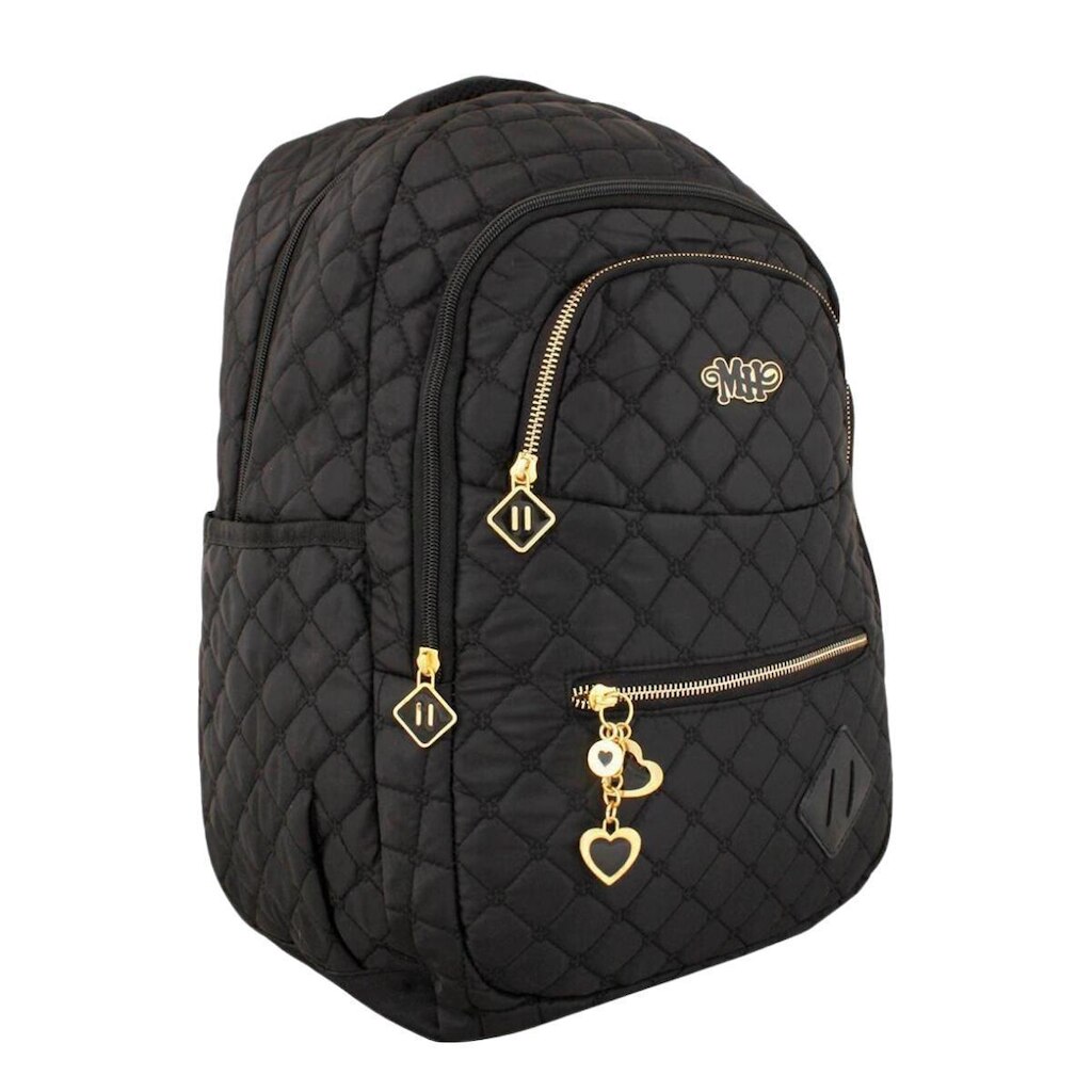 Mochila Escolar Feminina Notebook Com 4 Compartimentos