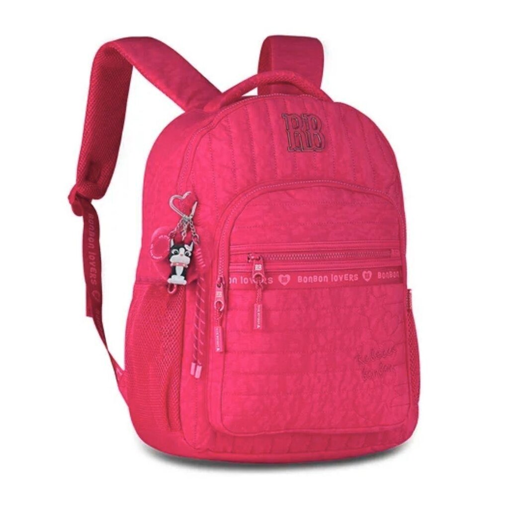 Mochila Escolar Feminina Rebecca Bonbon Bolsa Juvenil Premium