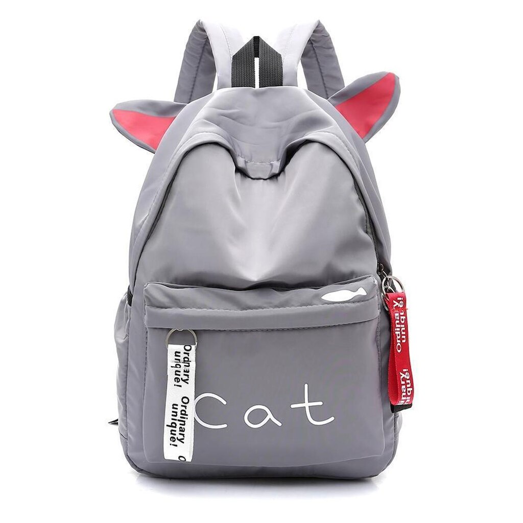 Mochila Escolar Gatinho Reforçada Cat Give Me Reforçada 7 Litros
