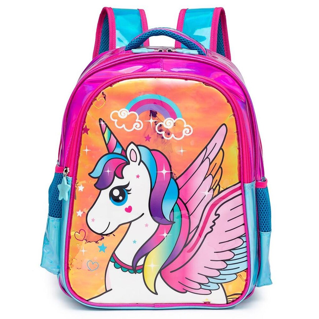 Mochila Escolar Infantil Polo One Menina Creche Passeio