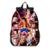 Mochila Escolar Infanto Juvenil Anime One Piece Monkey D Luffy Novidades 0292 - Estampado