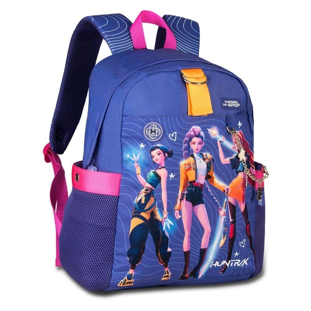 Mochila Escolar Juvenil Guerreiras do K-Pop Oficial - Clio