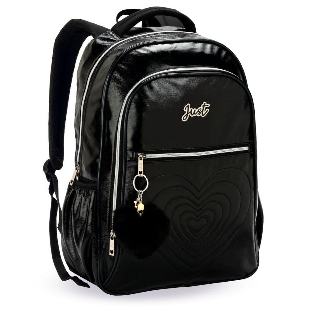 Mochila Escolar Juvenil Metalizado