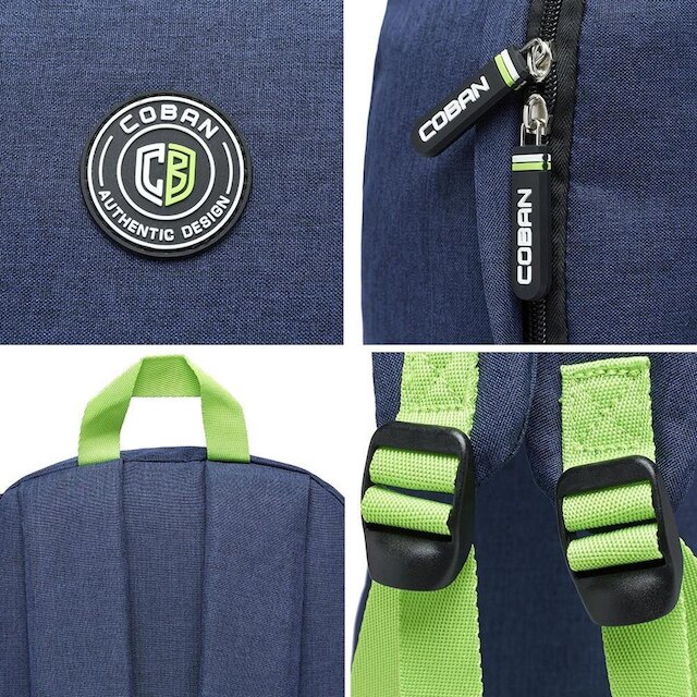 Mochila Escolar Masculina Coban Reforçada 17 Litros