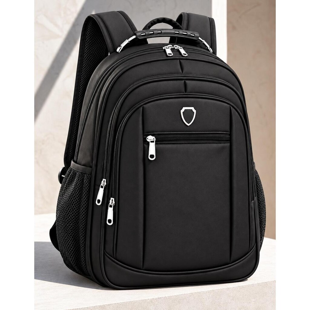 Mochila Escolar Masculina Feminina Bolsa Executiva Espaço Para Notebook Porta Garrafa