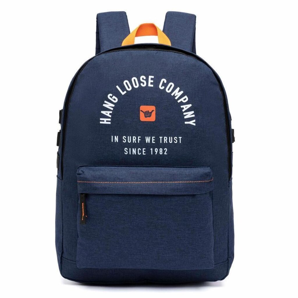 Mochila Escolar Masculina Hang Loose Resistente Juvenil 17 Litros