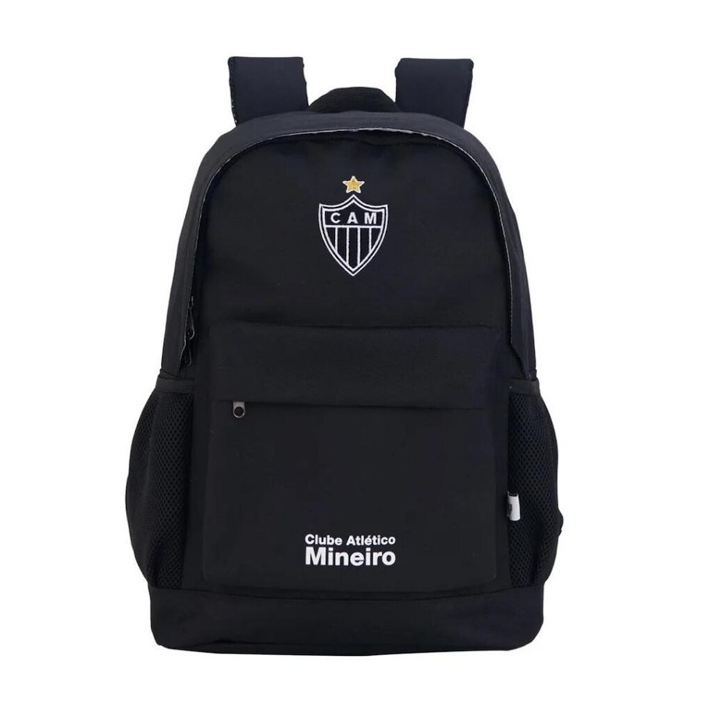 Mochila Esportiva Escolar Futebol Atlético mineiro Galo 16583 Oficial