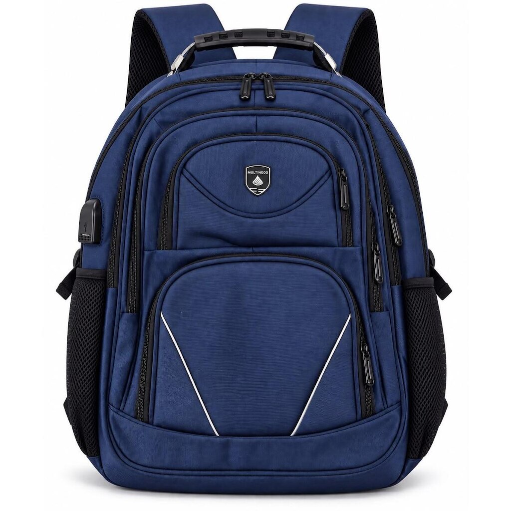 Mochila Esportiva Masculina Grande Academia Treino Notebook USB 15.6 Polegadas Reforçada