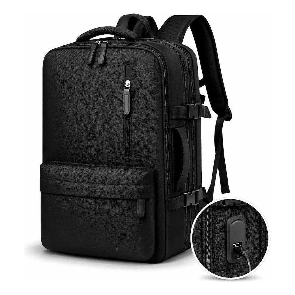 Mochila Executiva Mala Escolar Trabalho Antifurto Viagem Notebook Impermeável Expansiva Reforçada