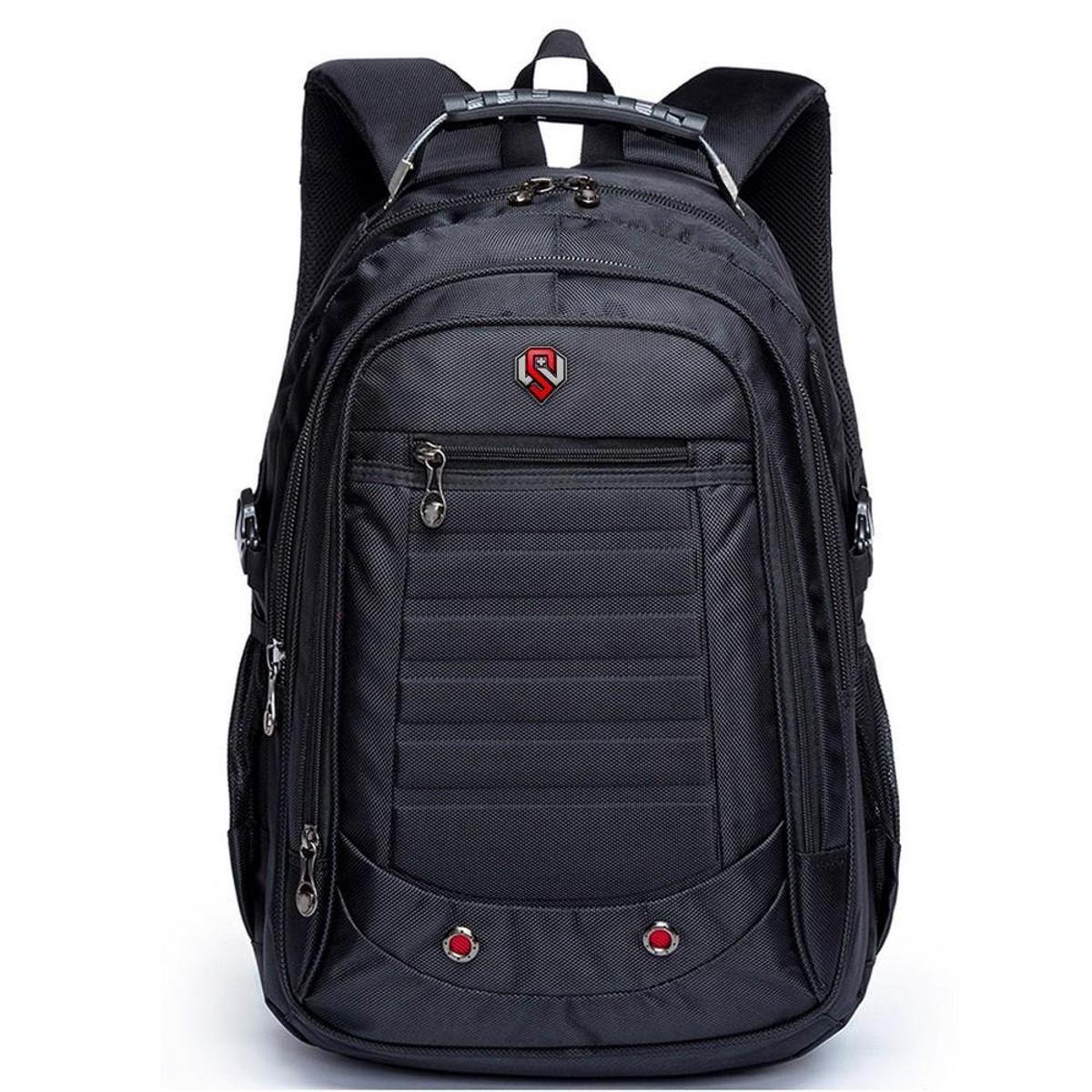 Mochila Executiva Masculina Alças Reforçadas Moderna Preta Original Cabo de Aço Acolchoada 25 Litros Menor preço em Mochila Executiva Masculina Alças Reforçadas Moderna Preta Original Cabo de Aço Acolchoada 25 Litros