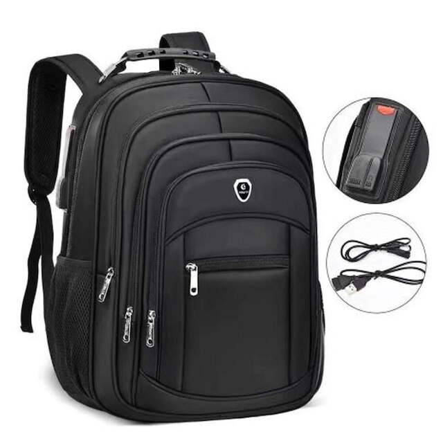Mochila Executiva Notebook Escolar Viagem Passeio Grande Reforçada