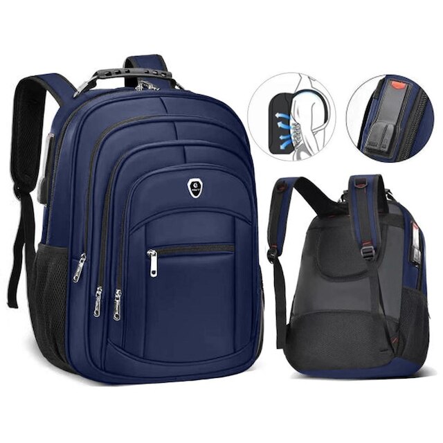 Mochila Executiva Notebook Escolar Viagem Passeio Grande Reforçada