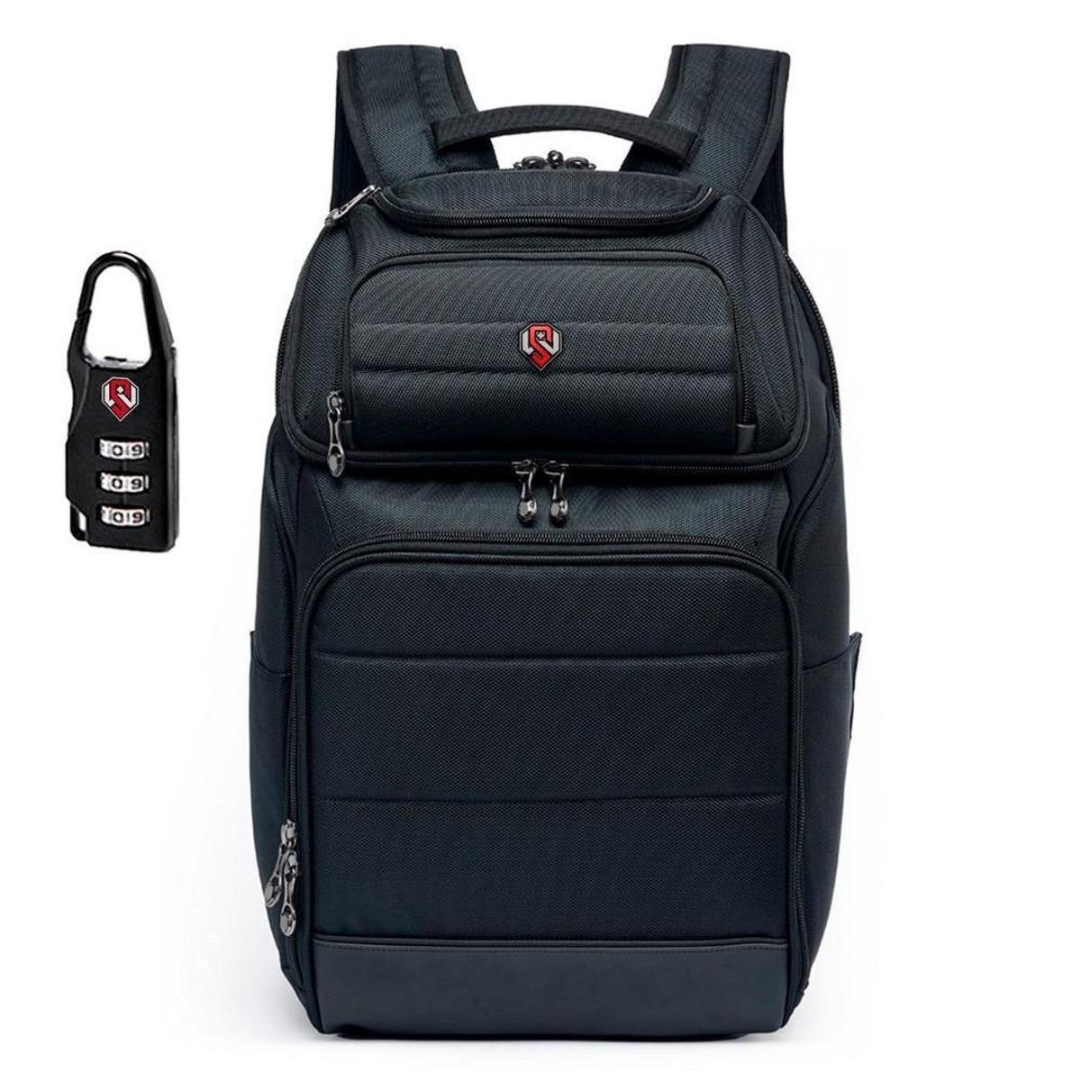 Mochila Executiva Swissport Antifurto Grande Notebook 21 Litros Menor preço em Mochila Executiva Swissport Antifurto Grande Notebook 21 Litros
