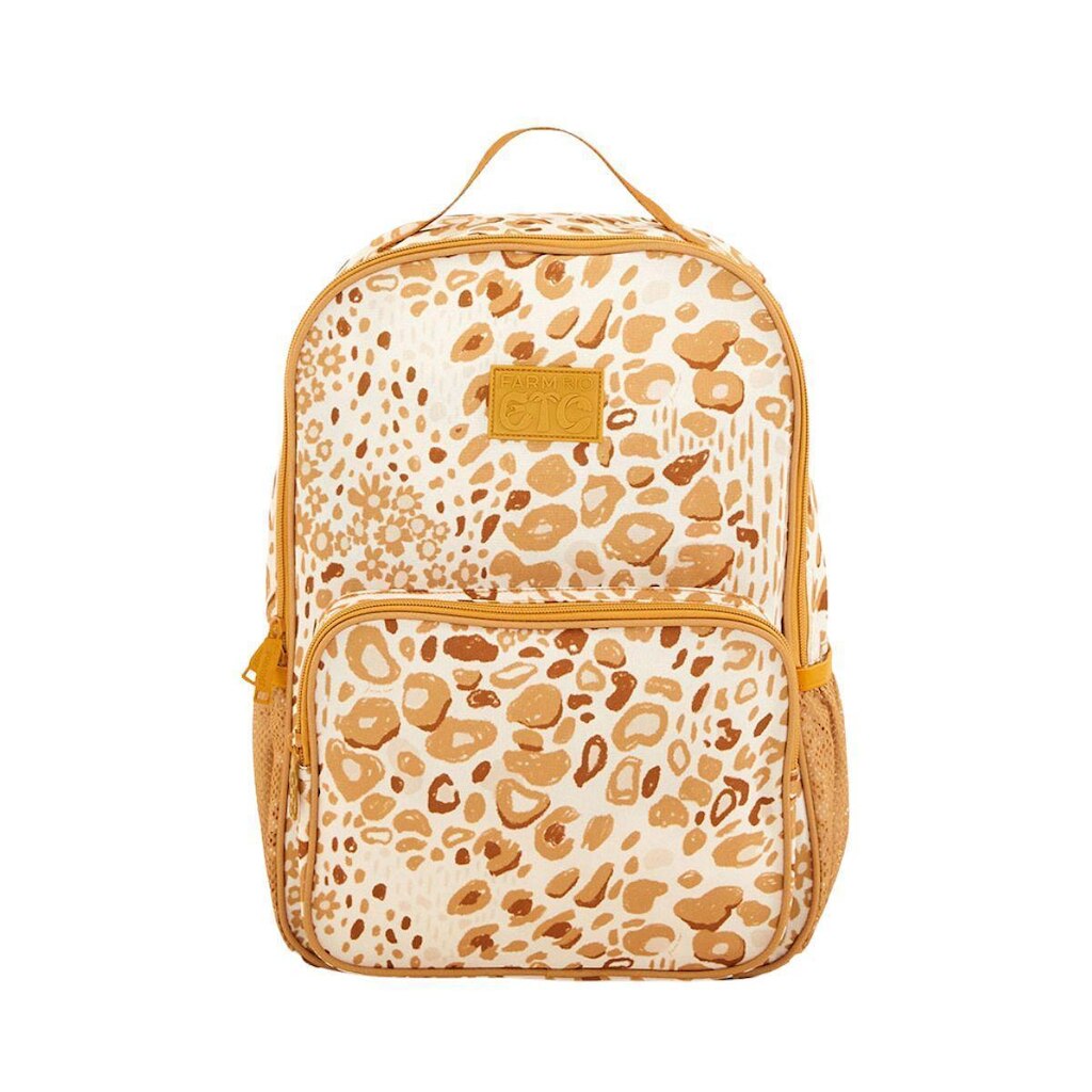 Mochila Farm Me Leva Felina Estampada Original