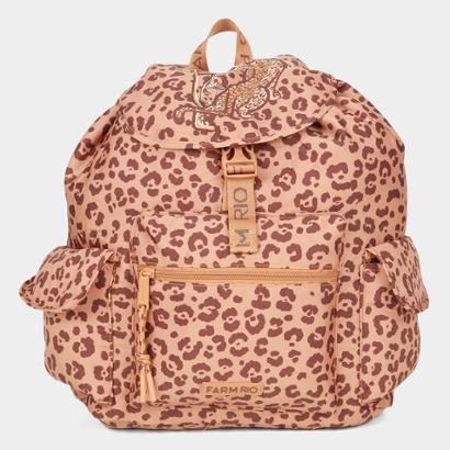 Mochila Farm Pipoca Onça Feminina - Feminino