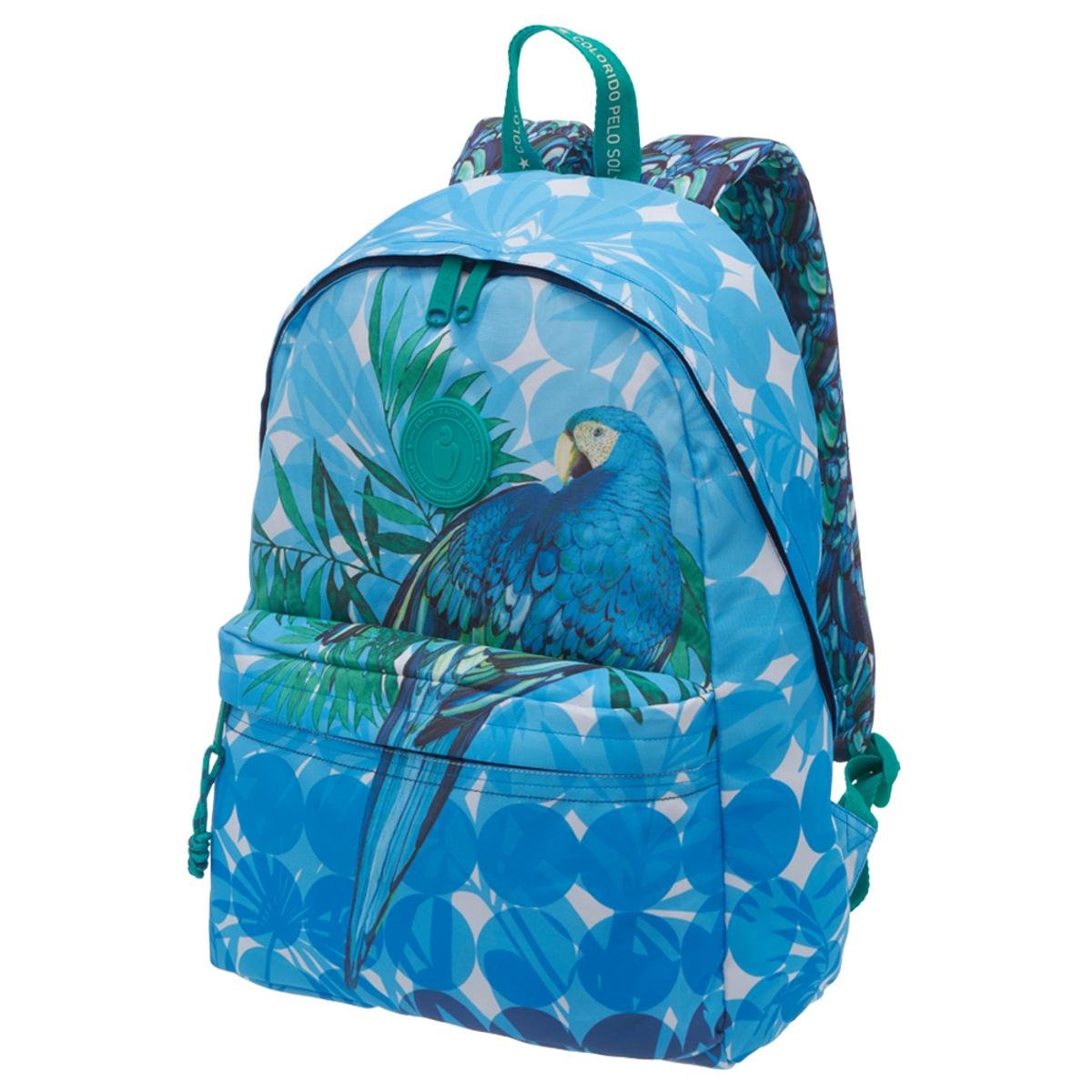 Mochila Farm Xodo Maxi Arara Feminina - Azul é boa?