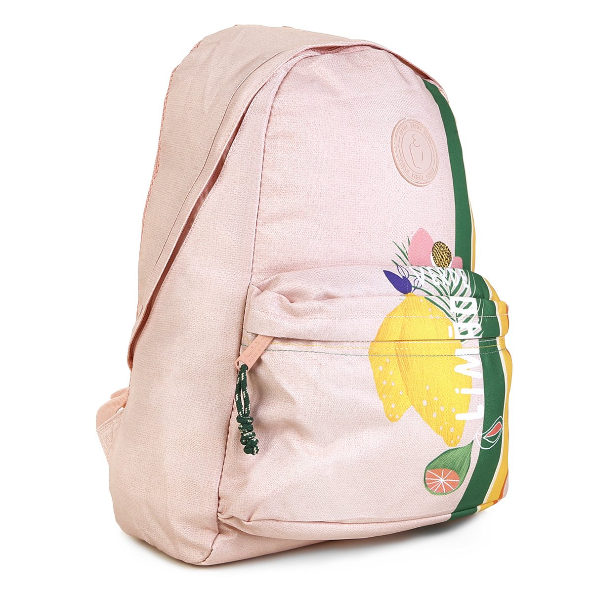 Mochila Farm Xodózinha Salada de Frutas Feminina - Rosa | Zattini
